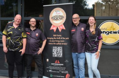 Online darts competitie R&R in de spotlight!