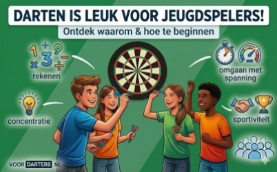 Beginnen met darten als jeugdspeler: waar kun je starten in Nederland?